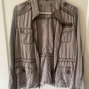 Taupe Utility Jacket